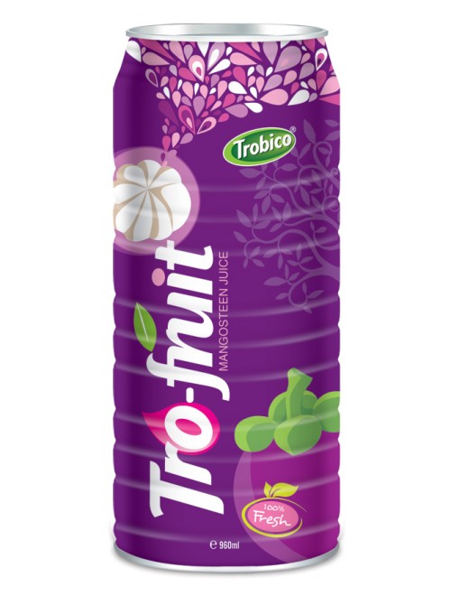 671 Trobico Mangosteen juice alu can 960ml